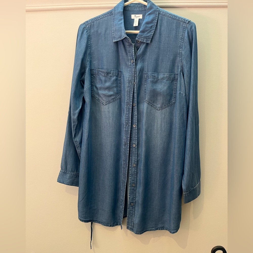 Thyme Maternity Button Up Shirt